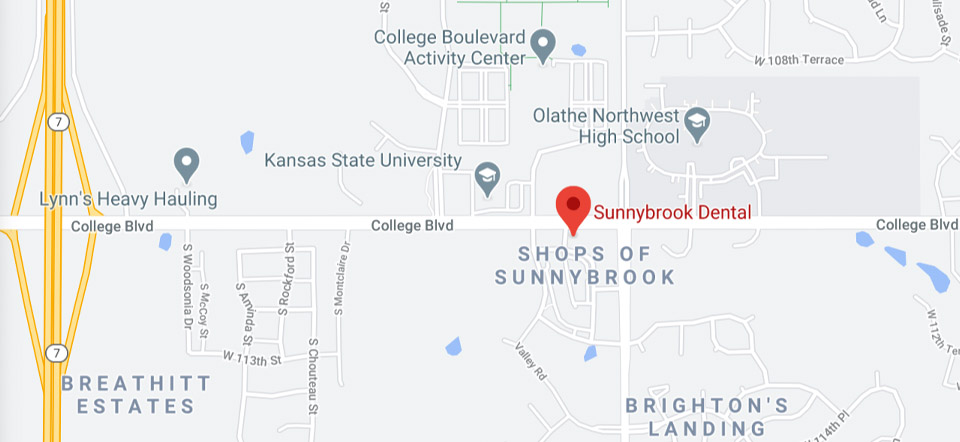 Directions to Sunnybrook dental